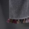 grey LAMU Grigio pompoms