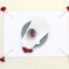 linge de table carmin