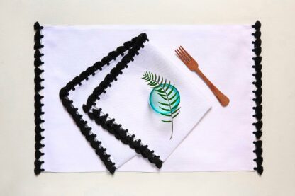 black handmade tassels 2