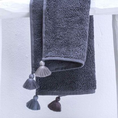 bath linen grey