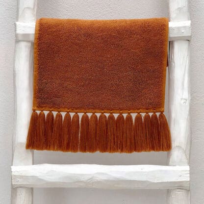 terry towel with long fringes valerie barkowski