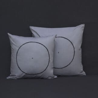 Cushion cover Yam wool - Grey