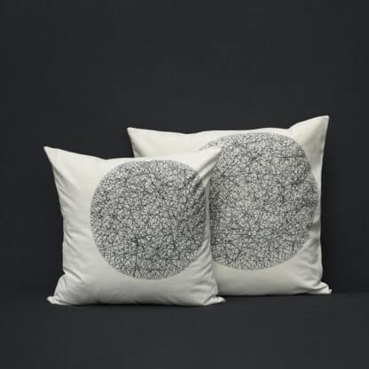 cushion cover maru noir